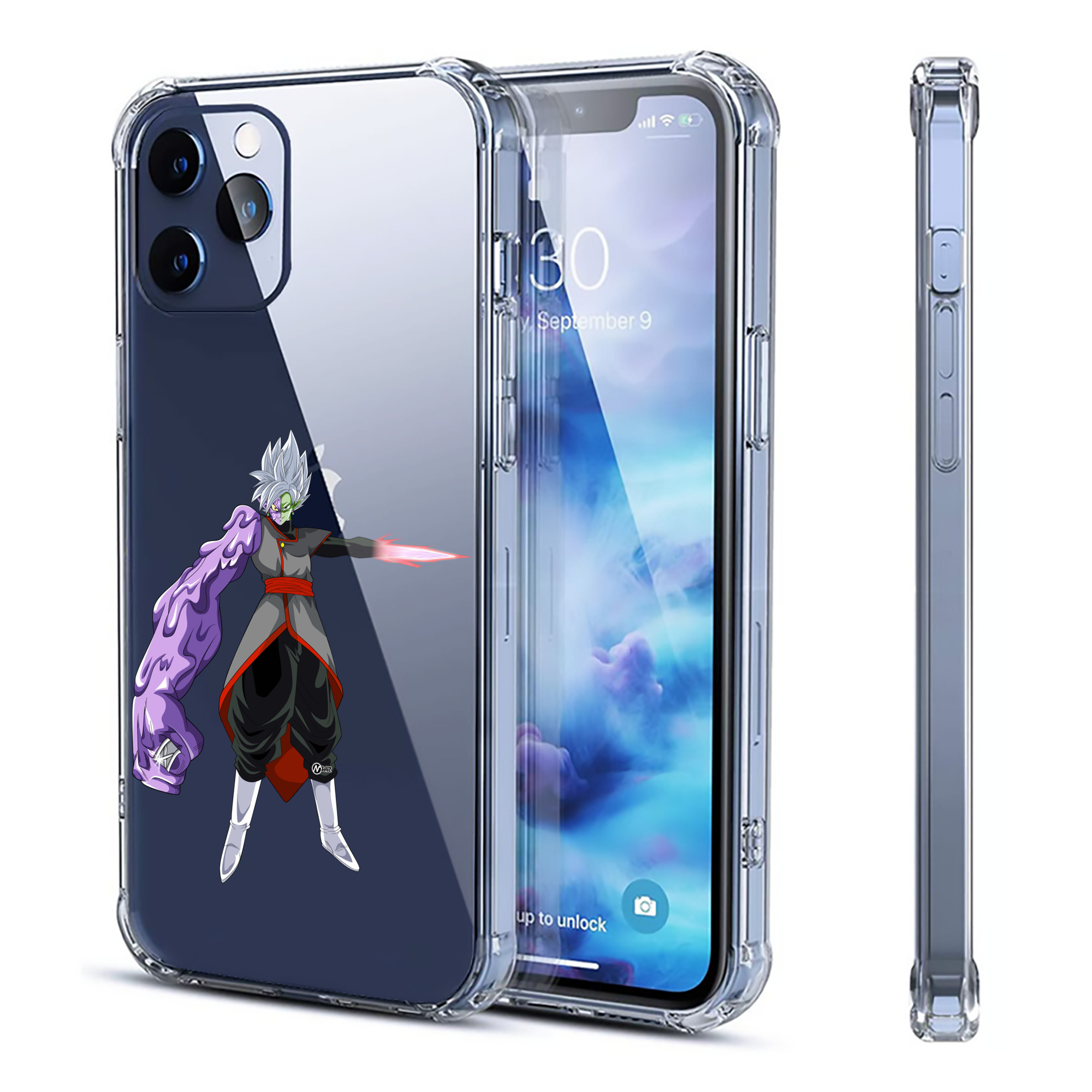 （画像用） ドラゴンボール DRAGON BALL 【iPhone 12シリーズ対応】透明スマホケース（クリアソフトケース）
